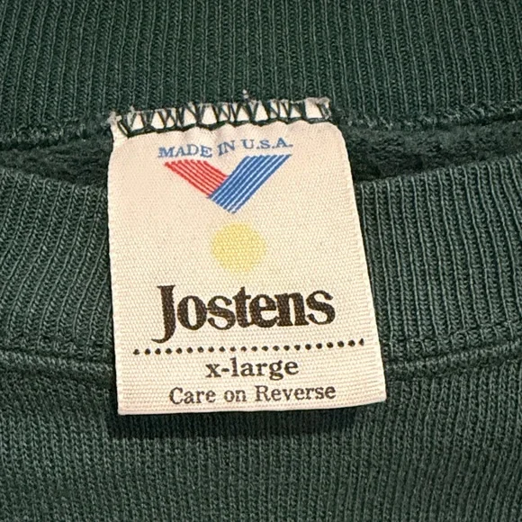 Vintage Colorado State University Green Pullover